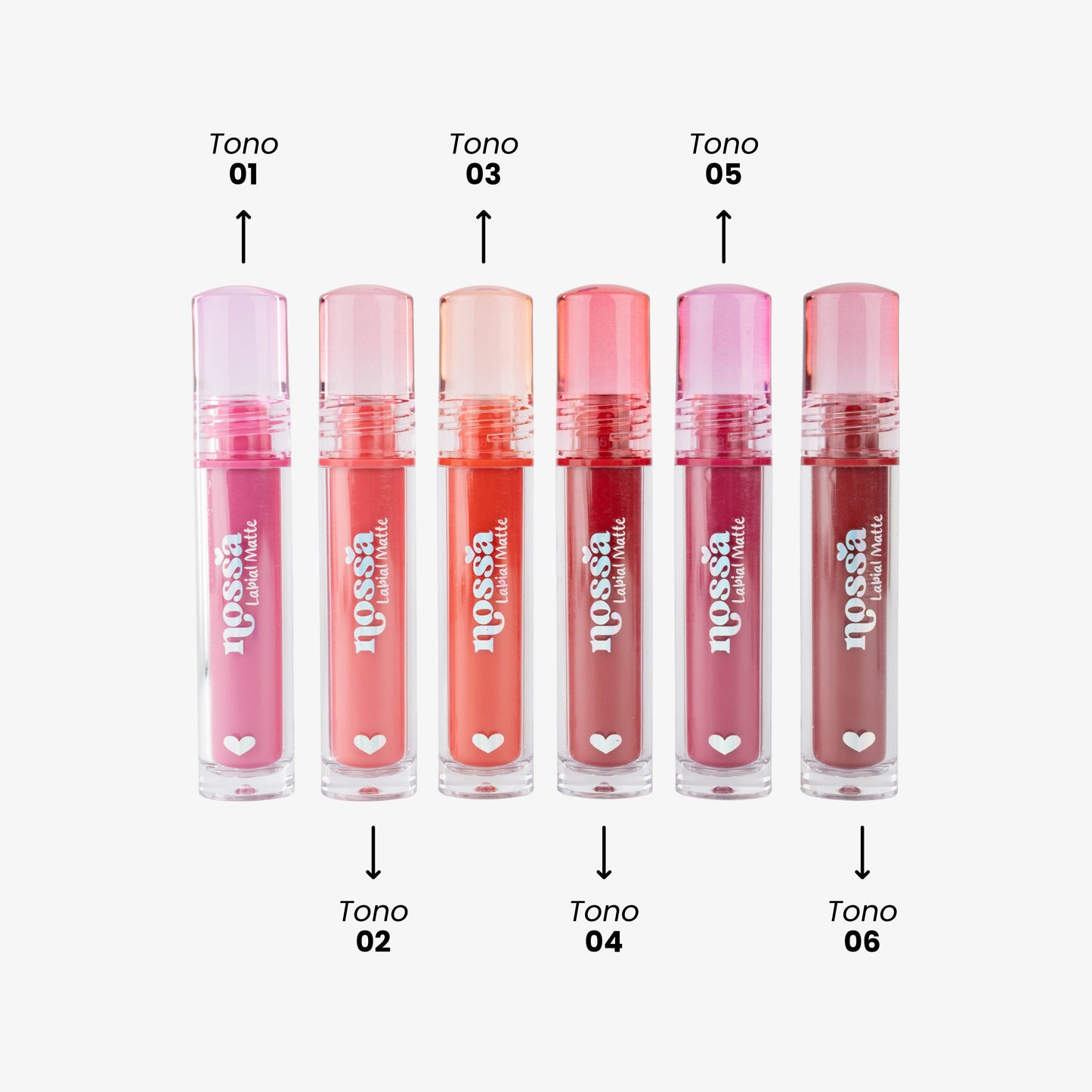 Labial Velvet Nossa Tornasolado