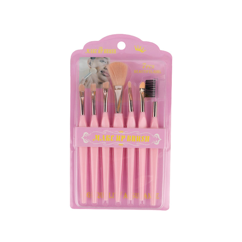 Set de brochas 7pzas Beautiful Girl