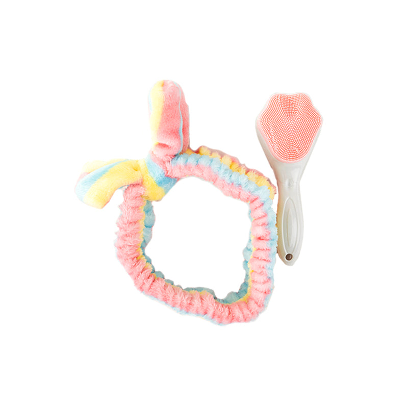 Set vincha y cepillo facial RubyFace
