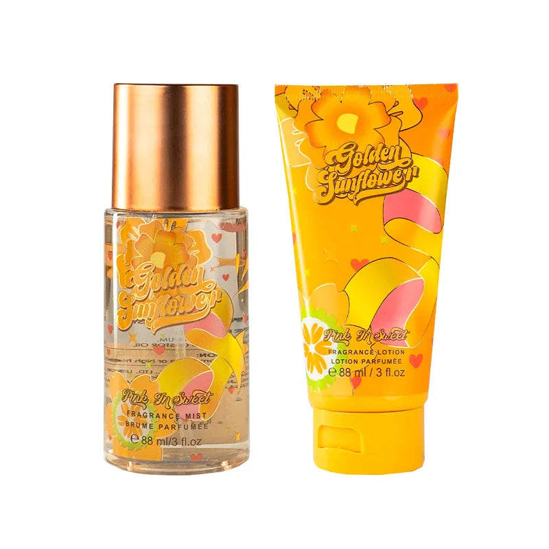 PINK IN SWEET (Golden)- Perfume 88 ml. + Crema corporal 88 ml.