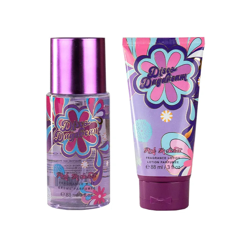 PINK IN SWEET  (Disco) - Perfume 88 ml. + Crema corporal 88 ml.