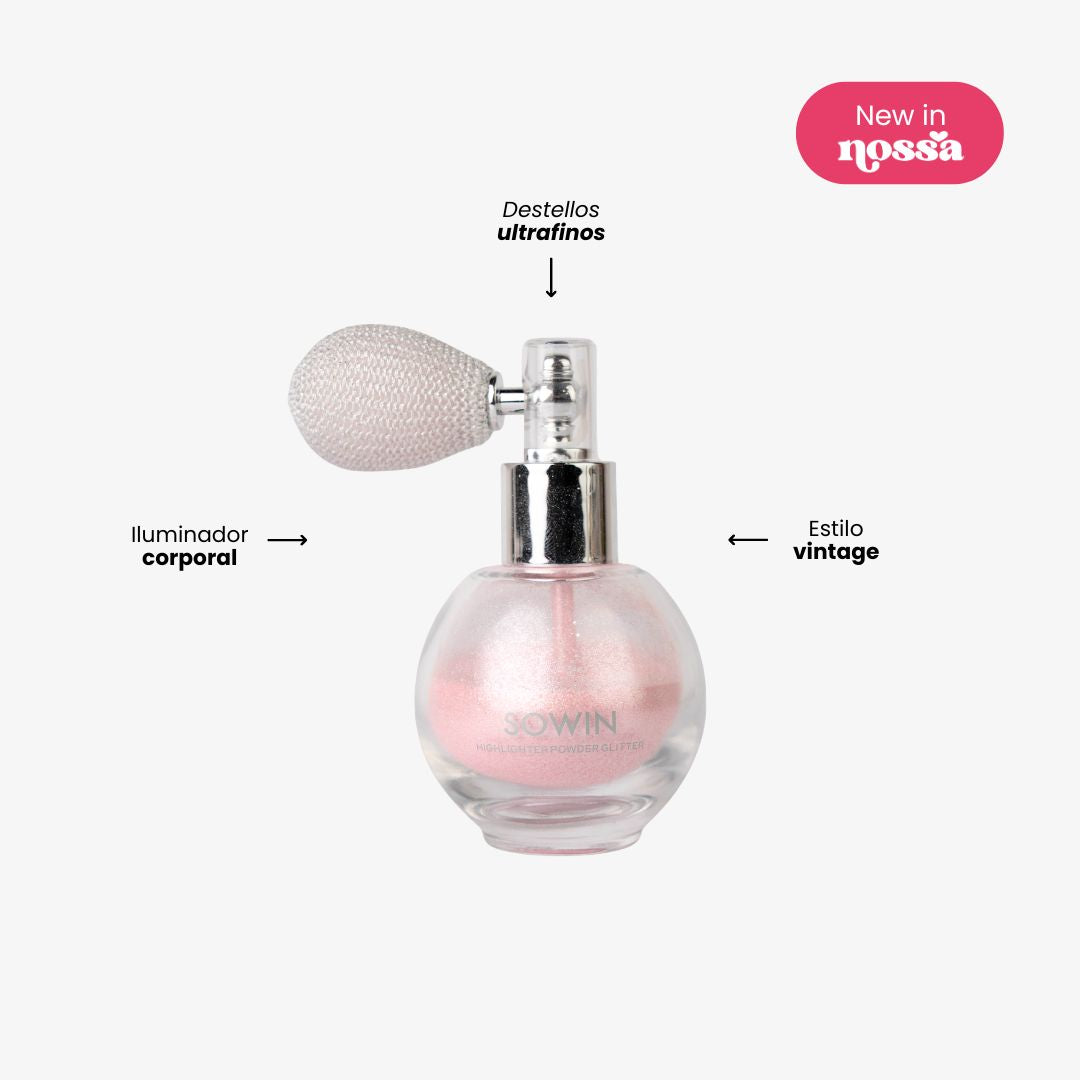 Iluminador Corporal Spray SOWIN Dupe Sheglam