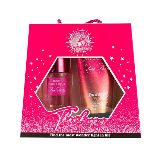 Diamond Mist (Rose petals) - Perfume 88 ml. + Crema corporal 88 ml.