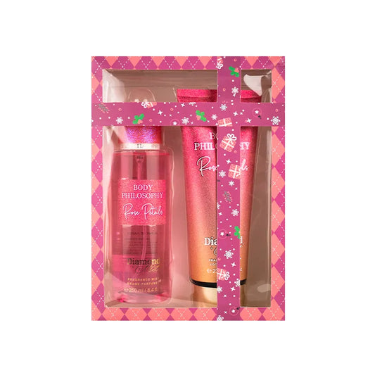 Diamond Mist (Rose petals) - Perfume 250 ml. + Crema corporal 236 ml.