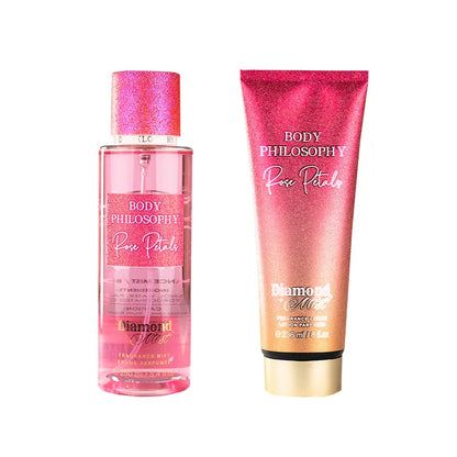 Diamond Mist (Rose petals) - Perfume 250 ml. + Crema corporal 236 ml.