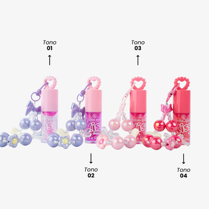 Lip Gloss Kiss Llavero Pola