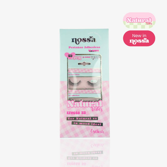Set Pestañas 5D Natural Vibes Nossa