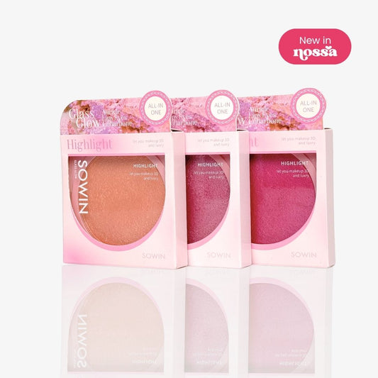 Iluminador Compacto Rosados Sowin Korean Brand