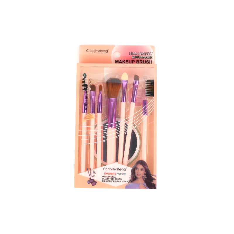 Set de brochas con espejo