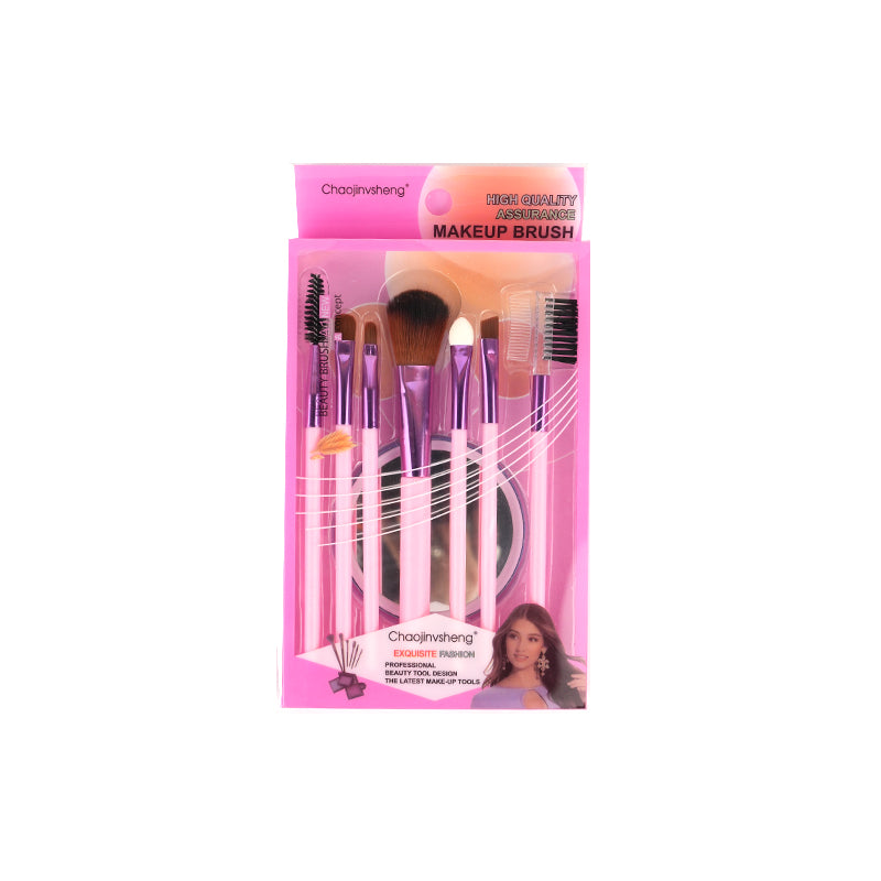 Set de brochas con espejo