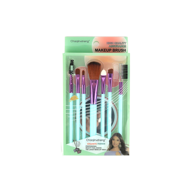 Set de brochas con espejo