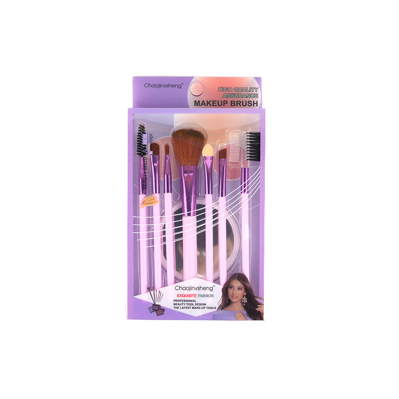 Set de brochas con espejo