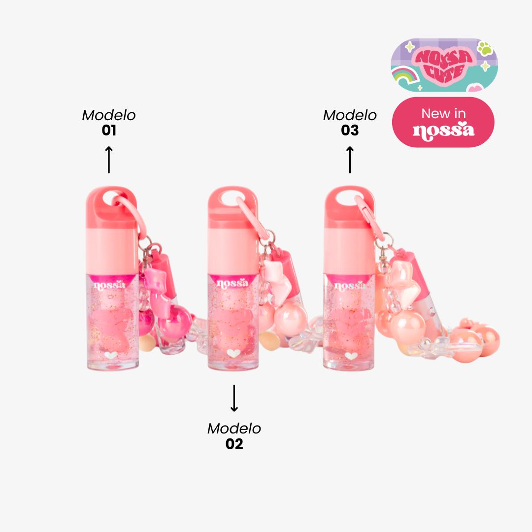 Lip Gloss + Lip Oil Crush On Nossa Cute con Charm