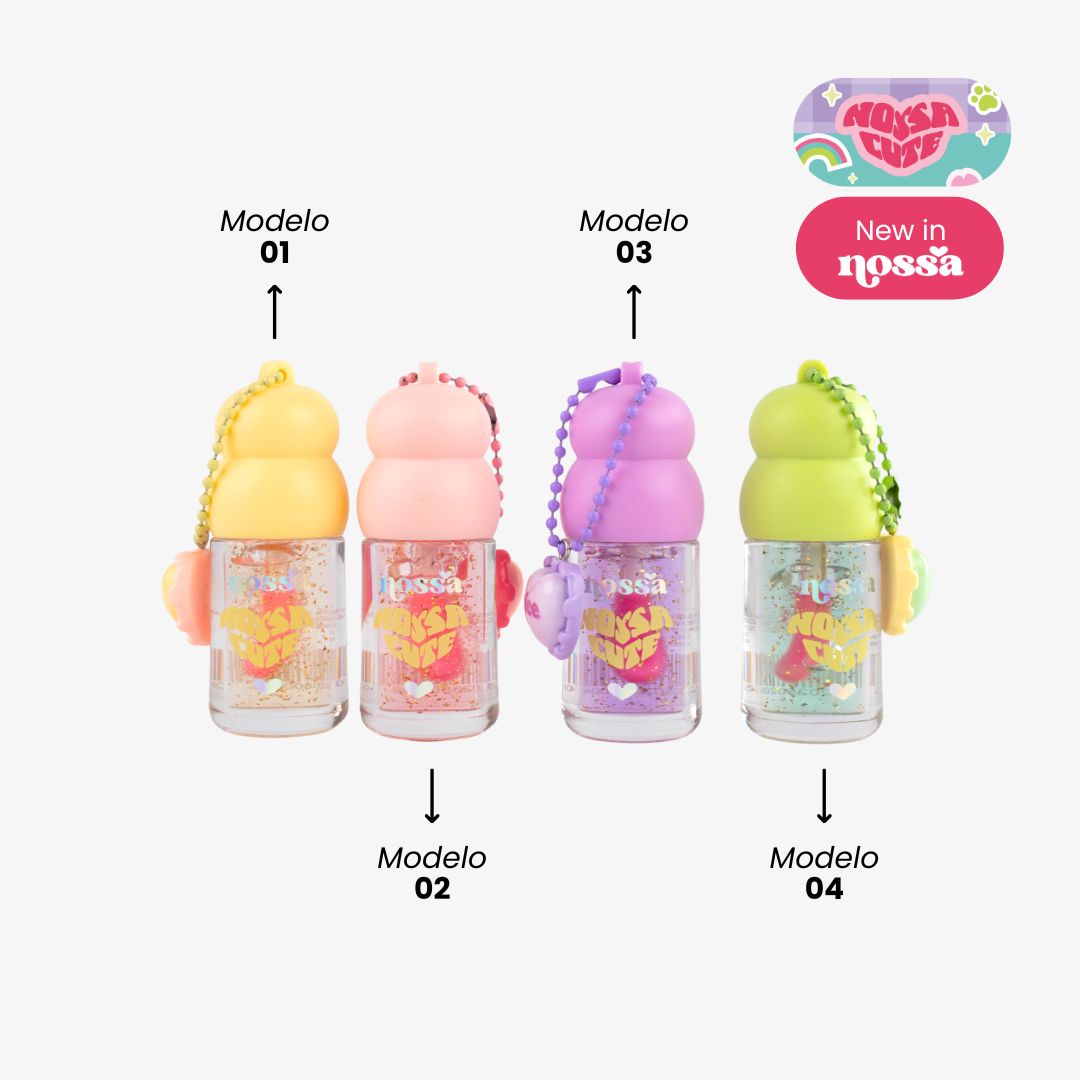 Lip Oil Marshmallow Rock Nossa Cute con Charm