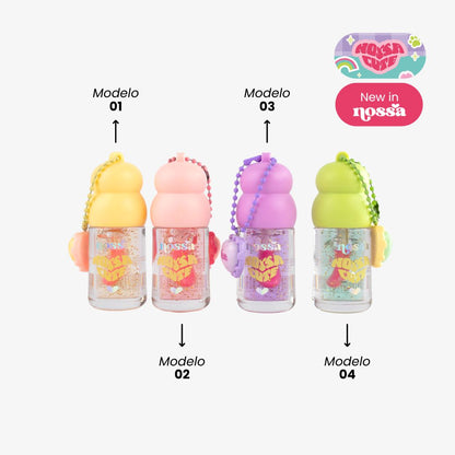 Lip Oil Marshmallow Rock Nossa Cute con Charm