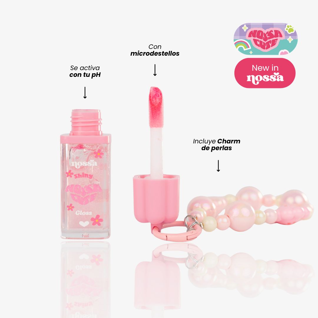 Shiny Gloss Nossa Cute con Charm
