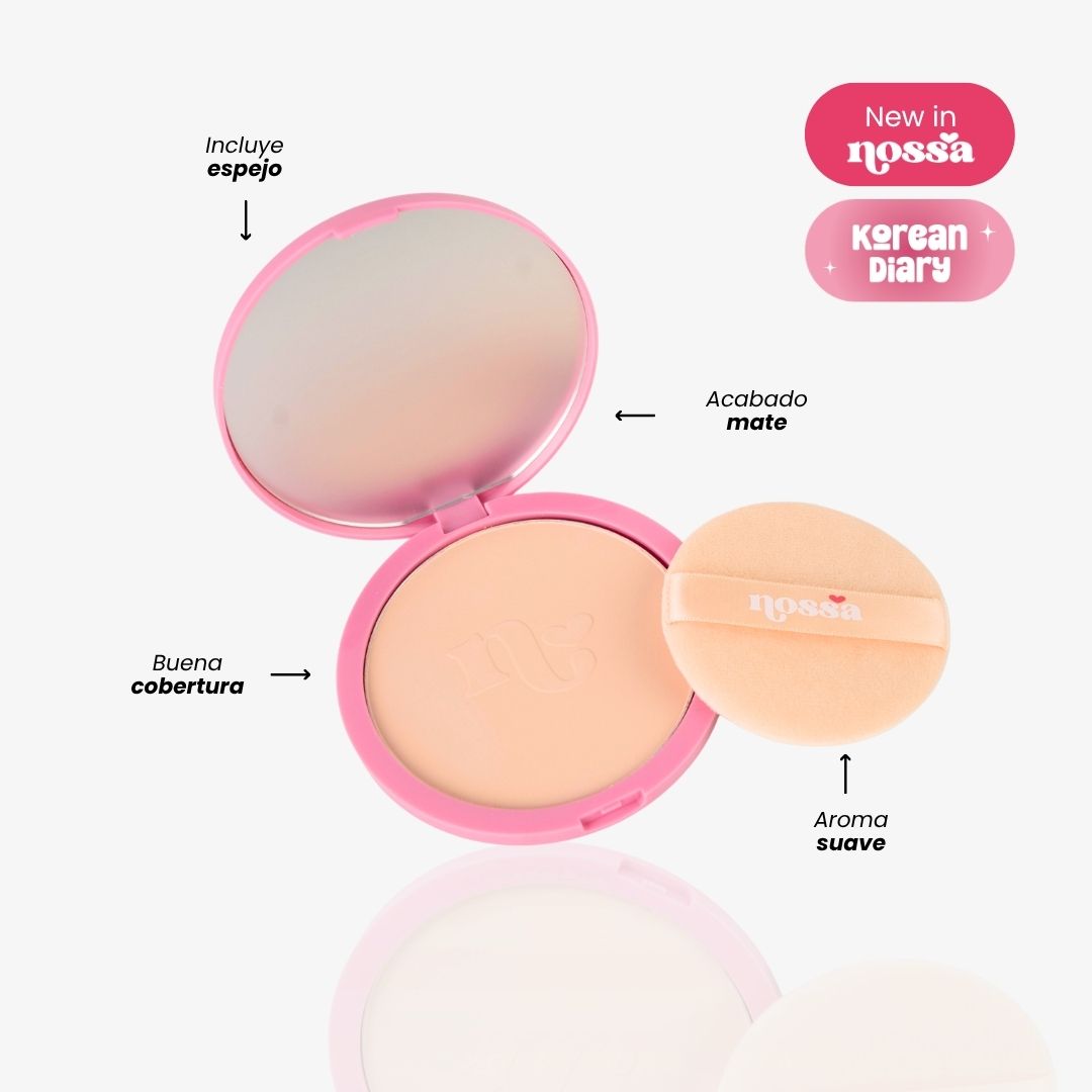 Polvo Compacto Korean Diary Nossa
