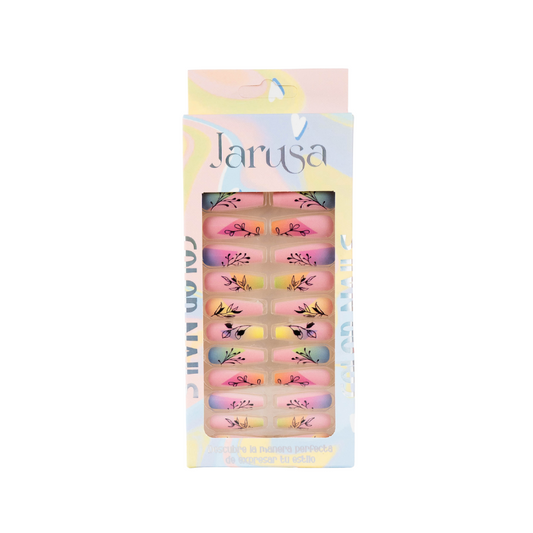 UÑAS ADHESIVAS PARA NIÑAS UNICORNIO