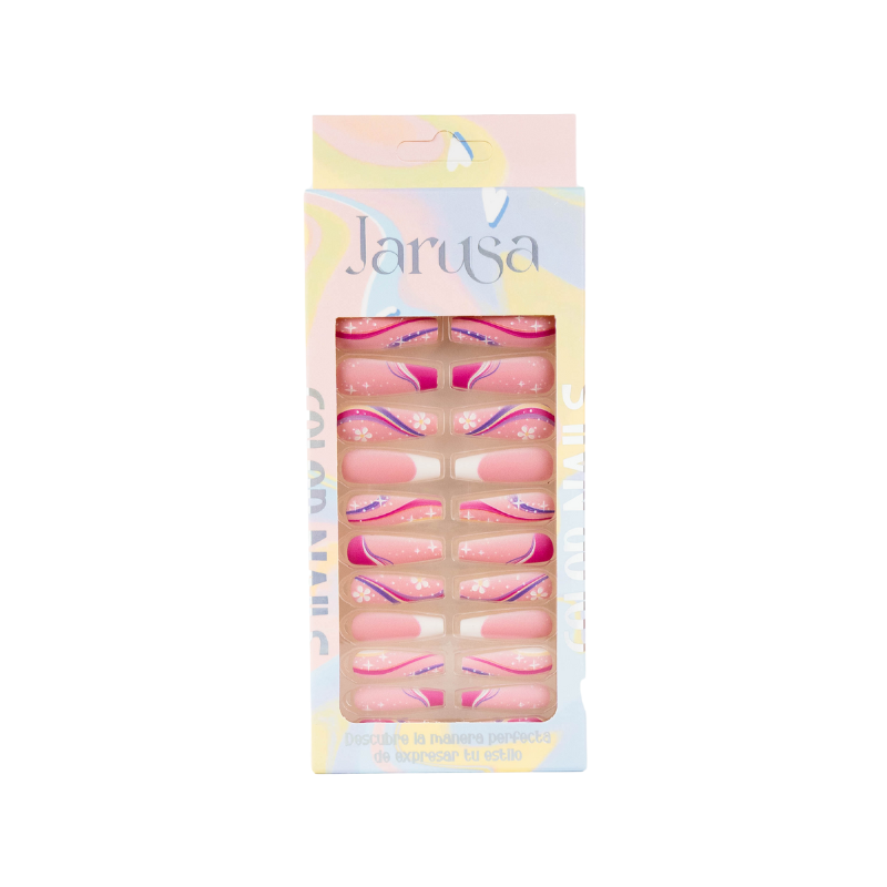 UÑAS ADHESIVAS PARA NIÑAS UNICORNIO