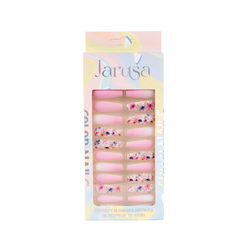 UÑAS ADHESIVAS PARA NIÑAS UNICORNIO
