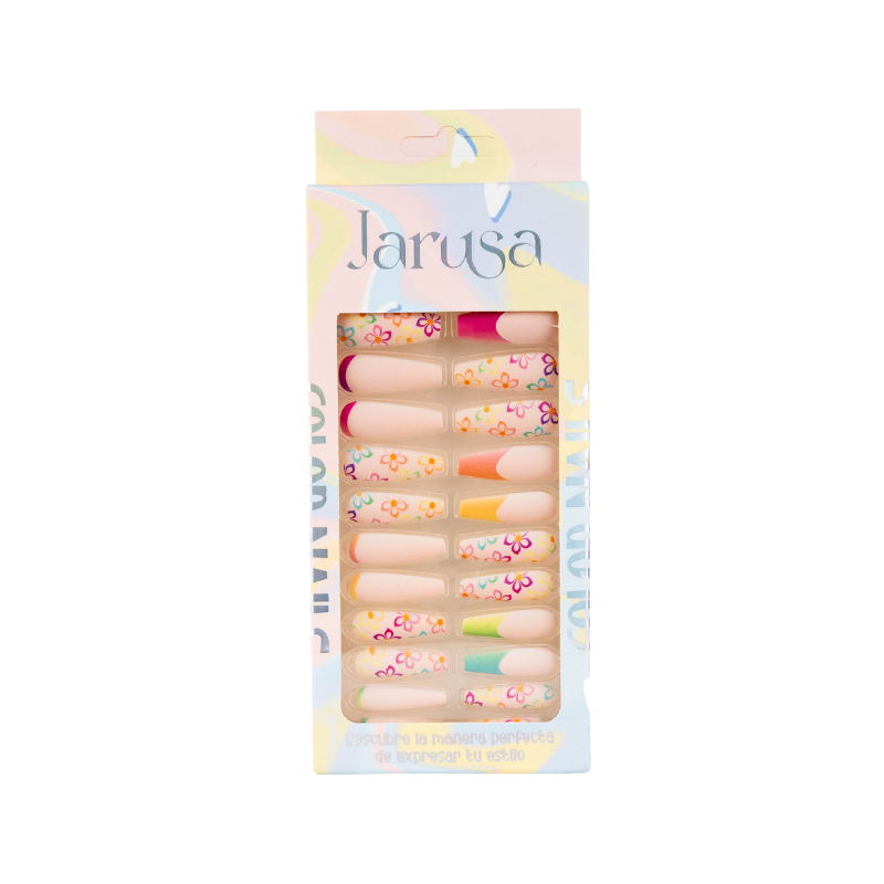 UÑAS ADHESIVAS PARA NIÑAS UNICORNIO