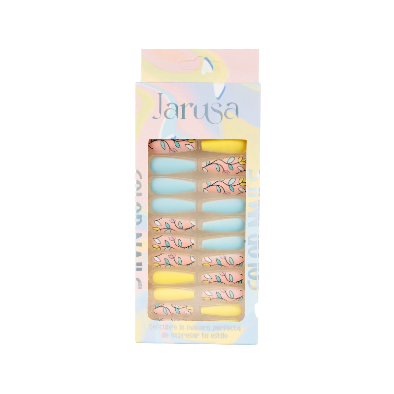 UÑAS ADHESIVAS PARA NIÑAS UNICORNIO