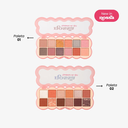 Paleta de Sombras Nossa