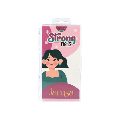 Uñas postizas blancas "Strong Nails" - Jarusa